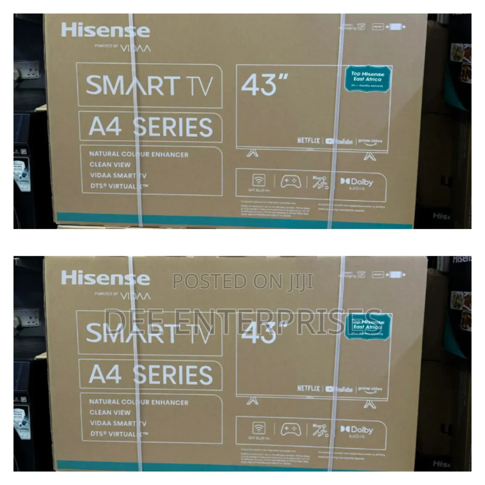 Hisense 43 Inches Tv A4 Series