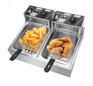 Double Deep Fryer 6l+6l Globalstar - thumbnail 2