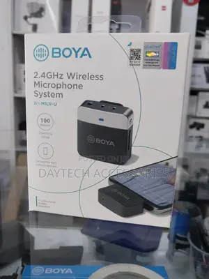 Original Boya by-M1lv-U 2.4ghz Wireless Microphone for Usb Type C.