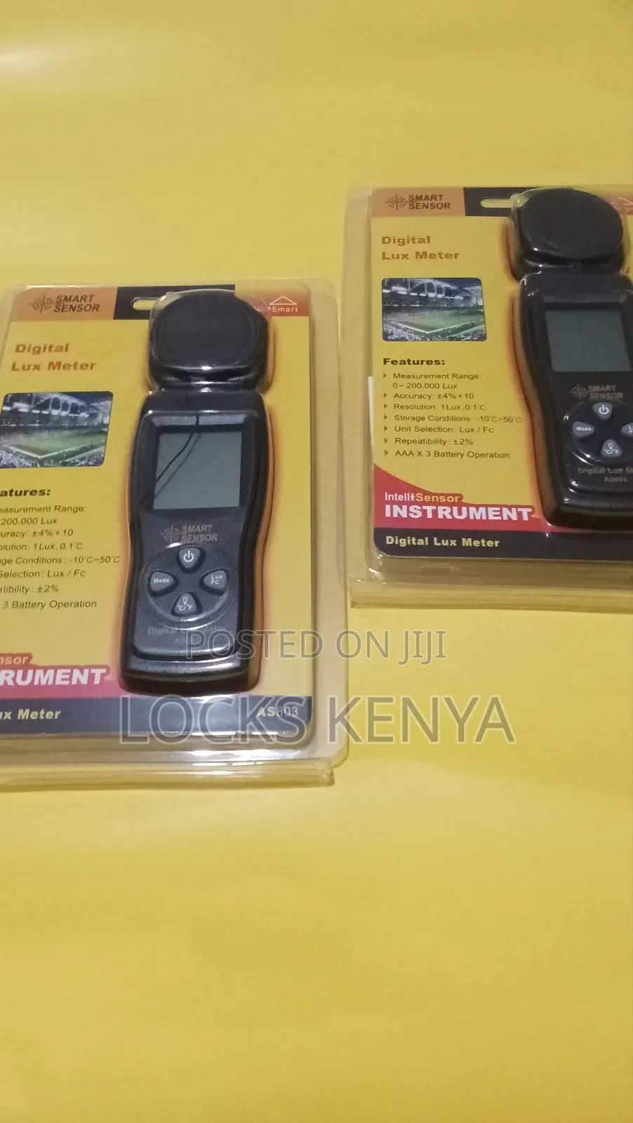 180degrees Rotation Sensor Lux Meter