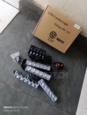 Vip Grill Lights Red Blue Universal Car Front Led Styling