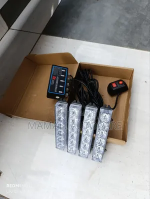 Vip Red Blue Grill Lights Universal Car Led Front Accessory