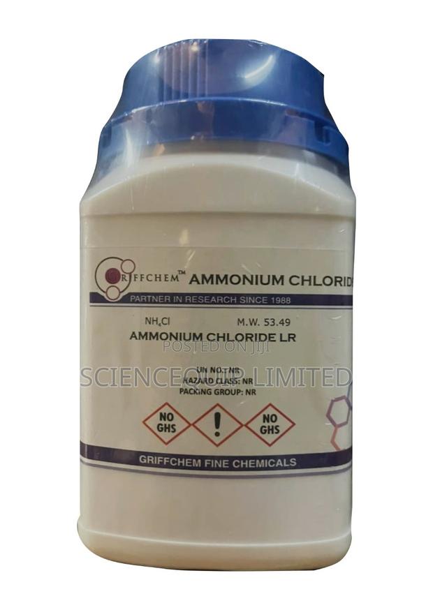 Ammonium Chloride 500g Lr Griffchem - main view