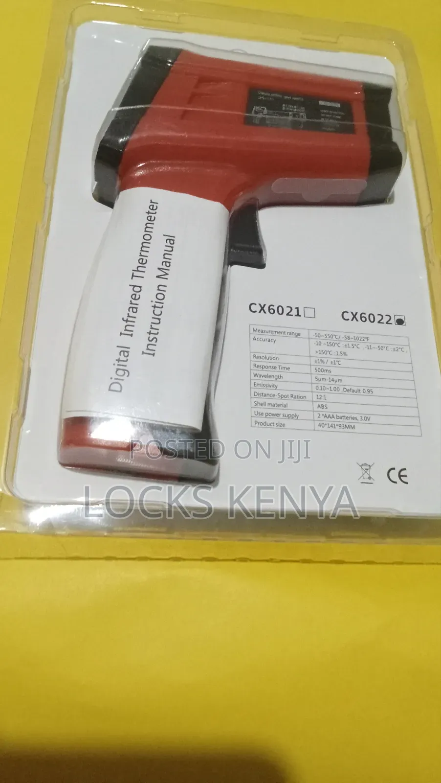 Welding Infrared Thermometer Upto 550 Celcius