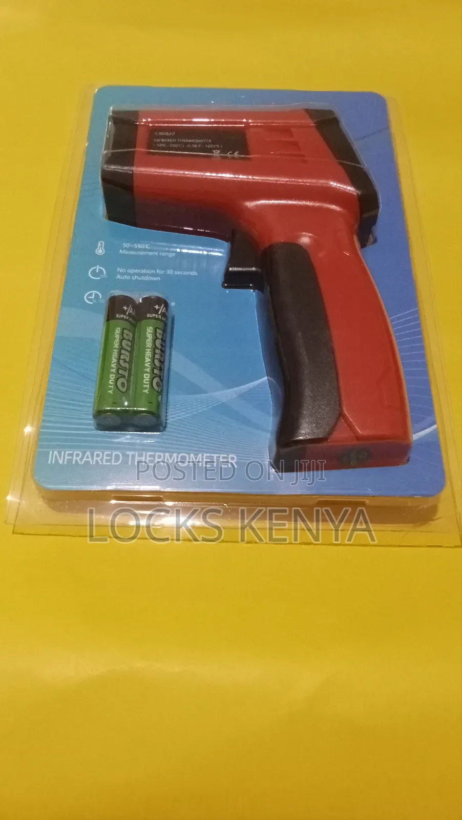 Manufacturers Infrared Thermometer -50 To 550 Degrees Celsius