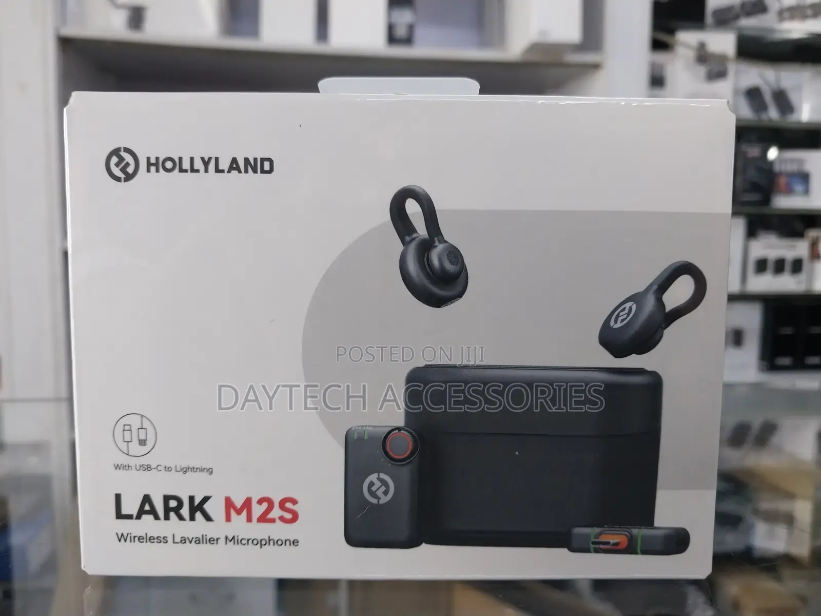 Hollyland Lark M2s Combo 2-Person Wireless Microphone System.