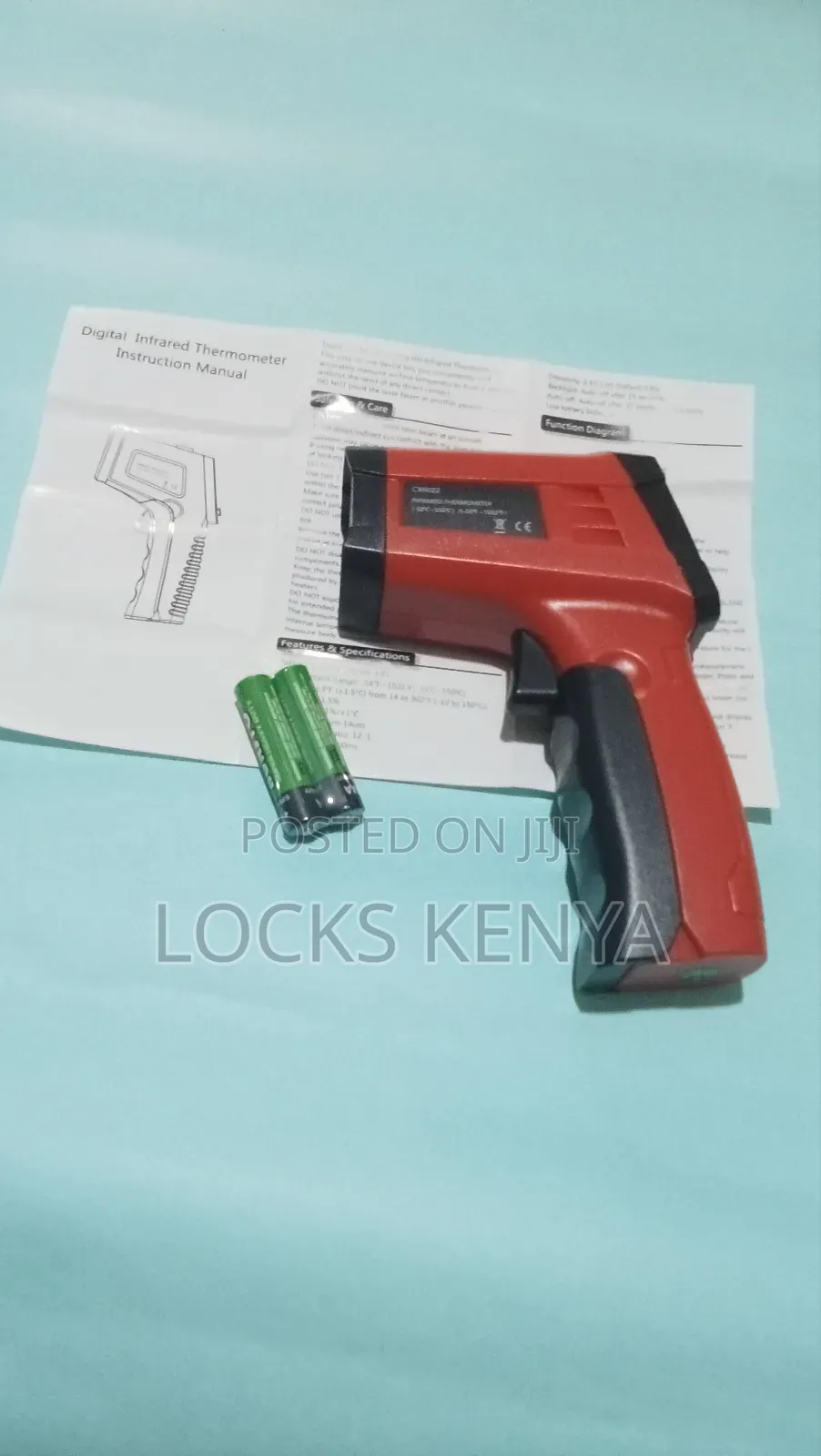 Restaurants Infrared Thermometer -50 To 550 Degrees Celsius
