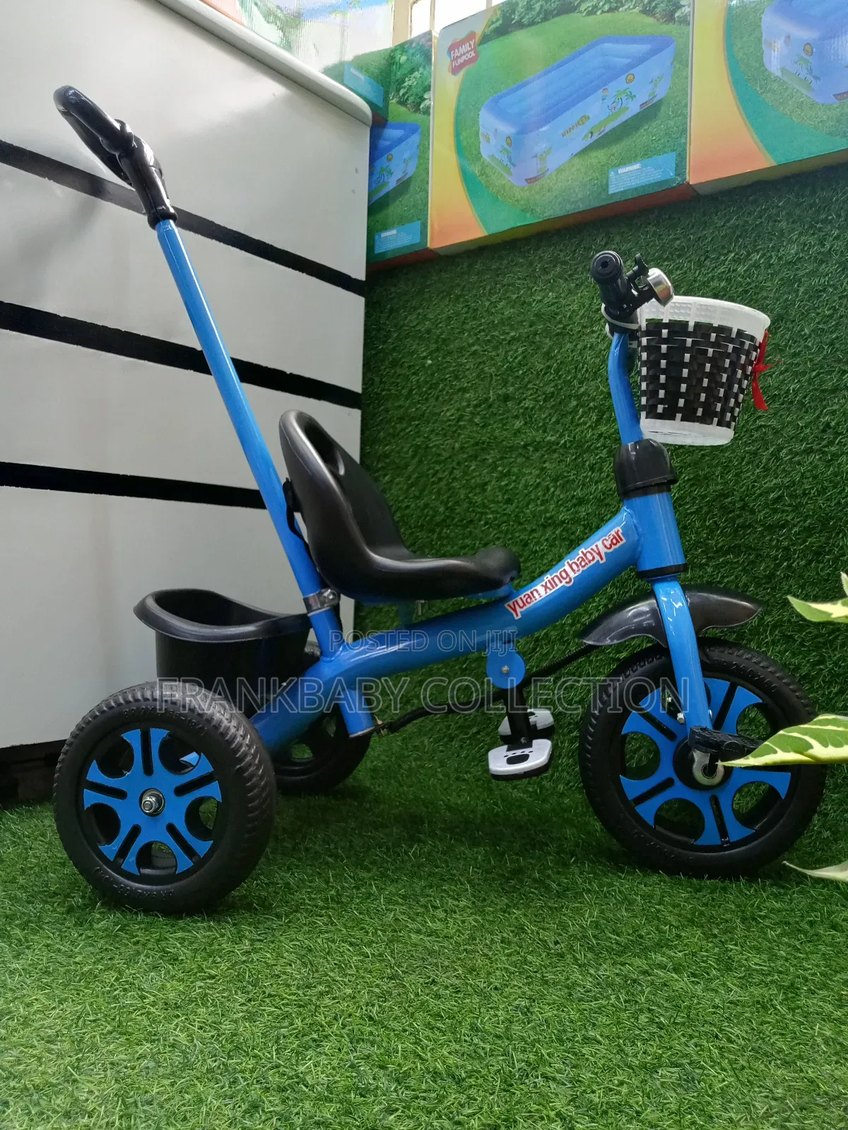 Blue Ride Baby Tricycle