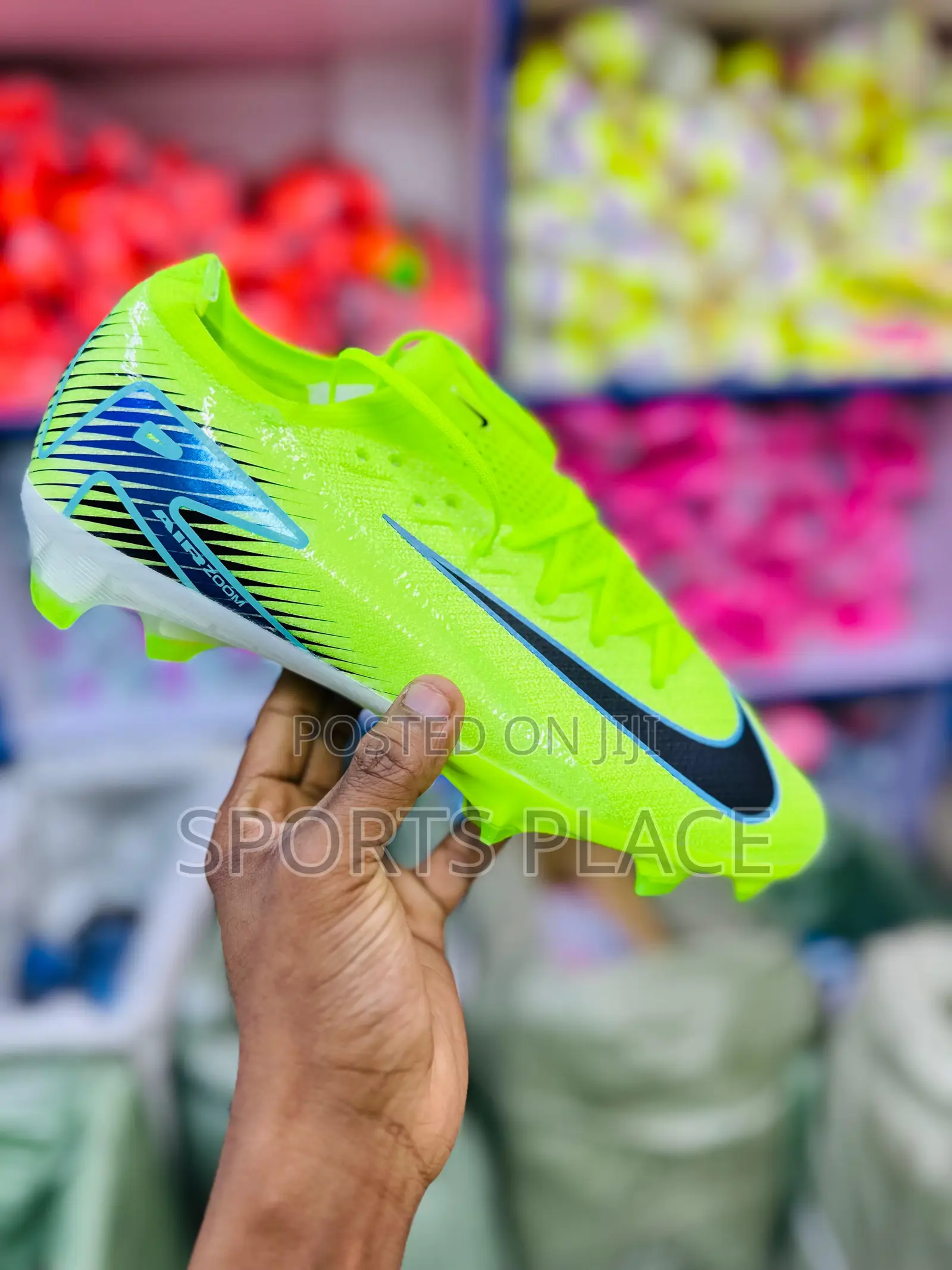 Mad Voltage Nike Mercs Vapor 16 Elite Green Football Soccer Cleats