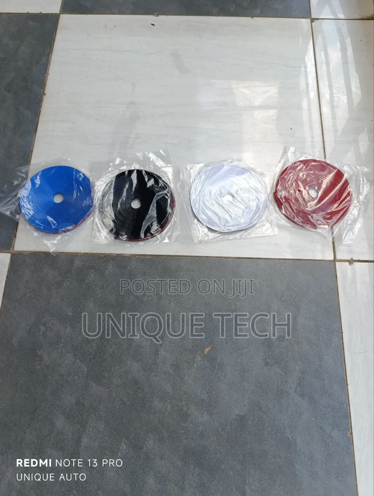 Rubber Rim Edge Protector Blue ,Red ,White ,Black/Rim Protector