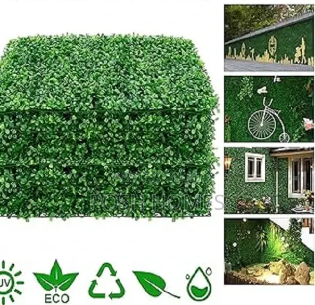 Artificial Hedge Panels Ready Made