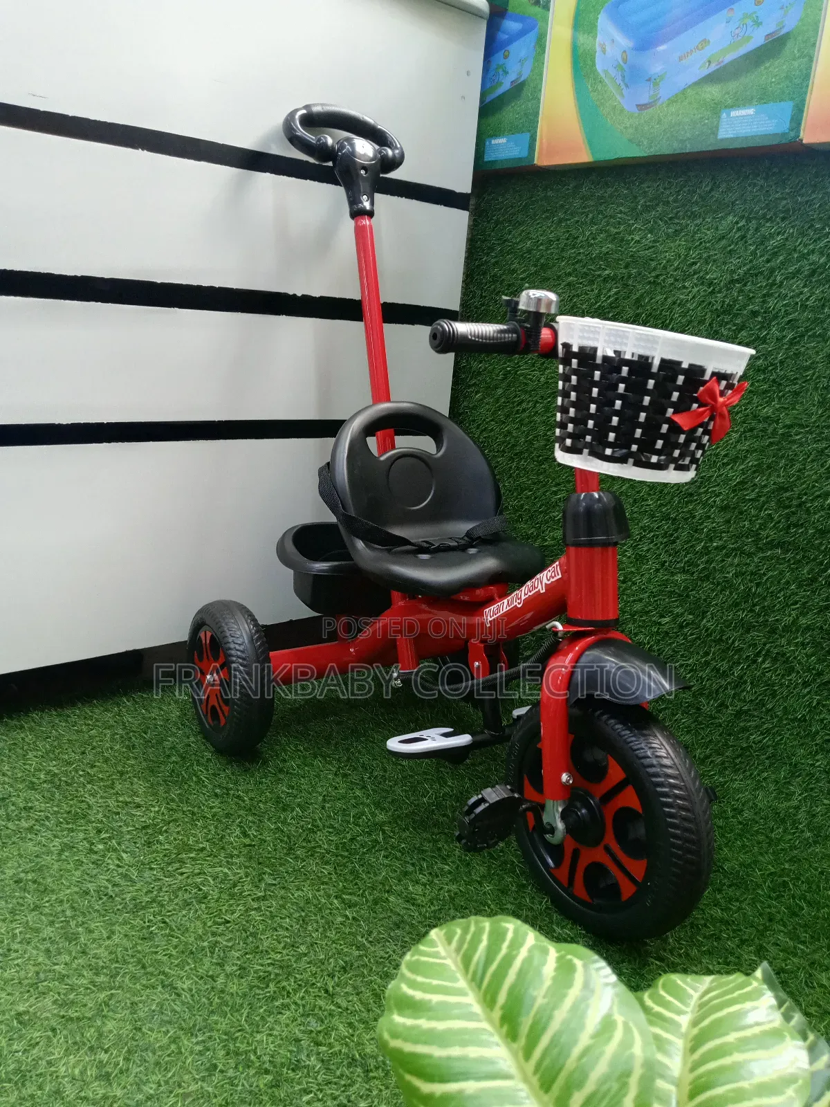 Easy Push Kids Tricycle