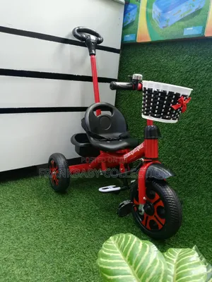Easy Push Kids Tricycle