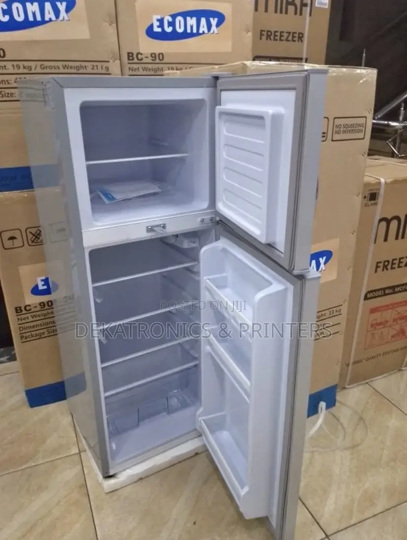Ecomax 138 Liters Double Door Fridge