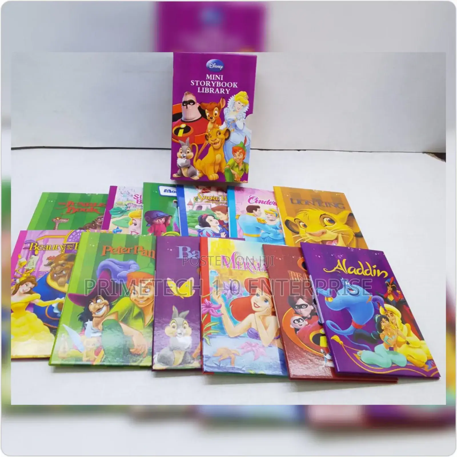 Mini Story Book Library - 12pcs