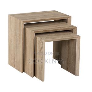 Coffee Table; Smooth Finish MDF Nesting Tables - thumbnail 2