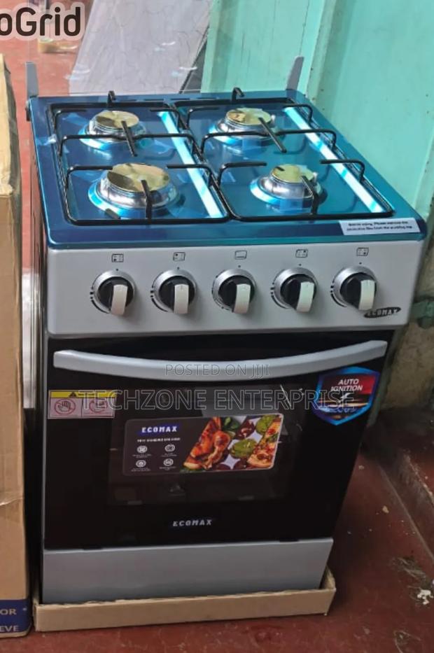 Ecomax Full Gas Standing Cooker 50*55cm With Auto Ignition 