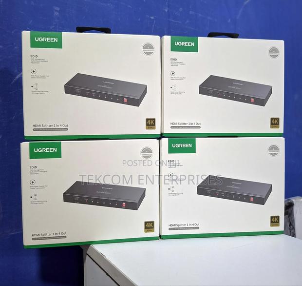 Hdmi Splitter ^°1in 4~Out ||Ugreen Hdmi Splitter(Ug-40202uk)