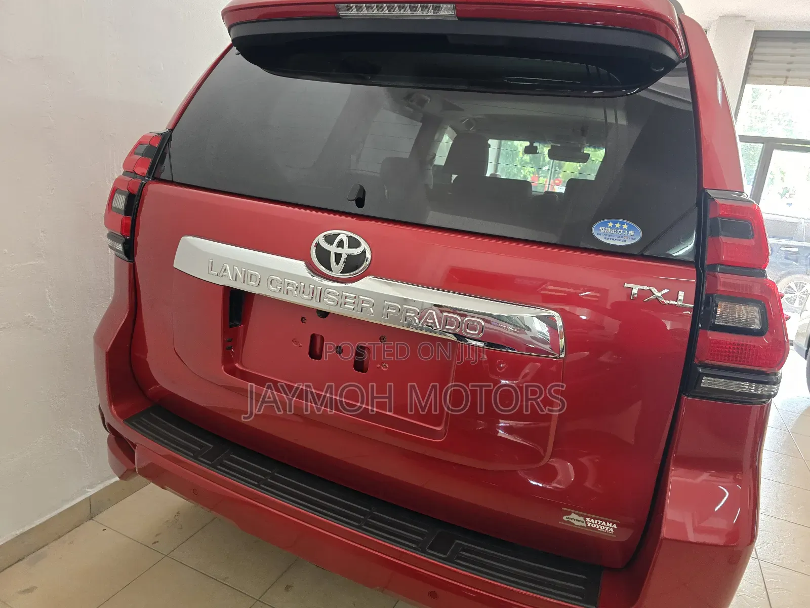 Toyota Land Cruiser Prado 2019 Red