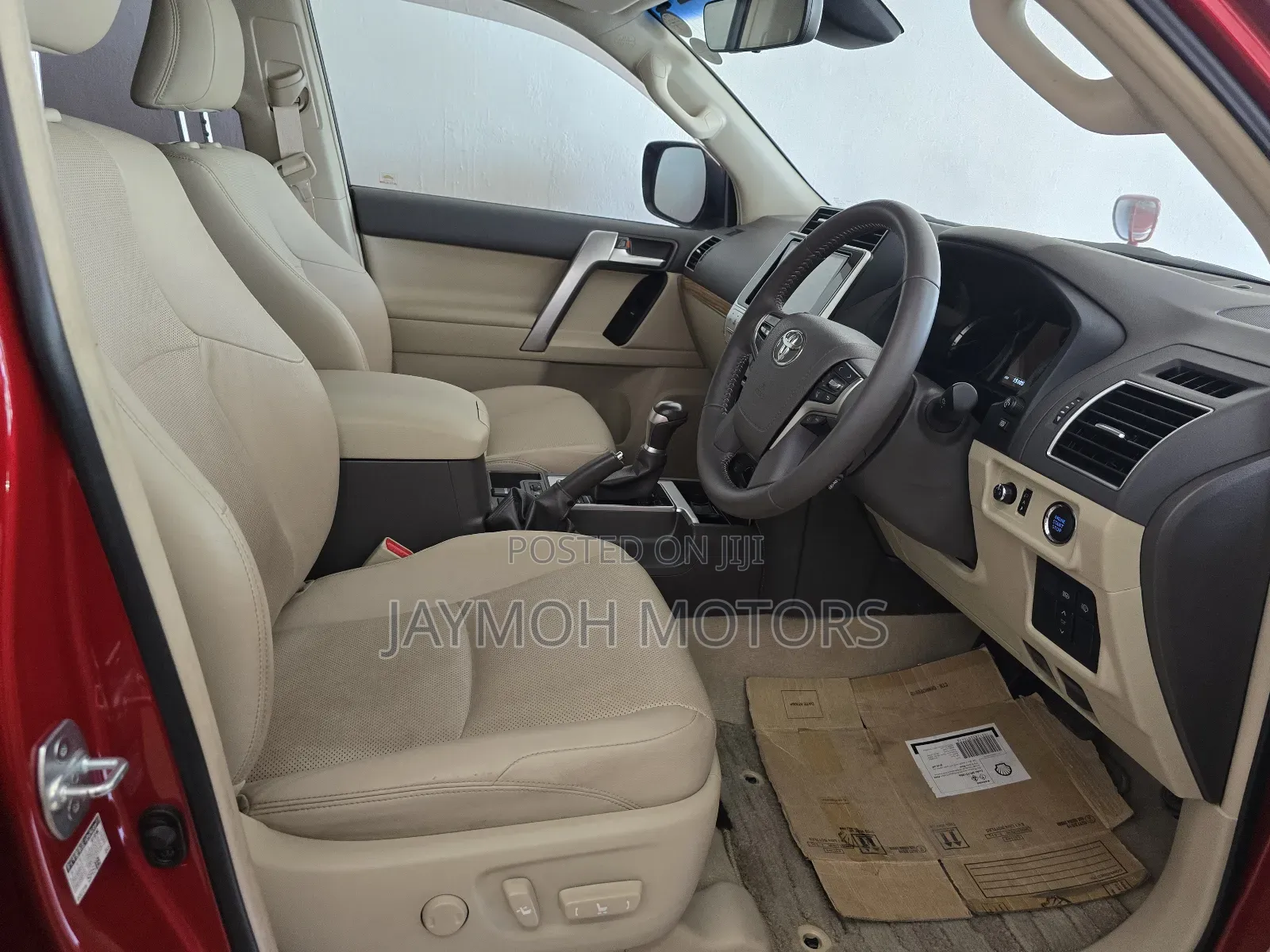 Toyota Land Cruiser Prado 2019 Red