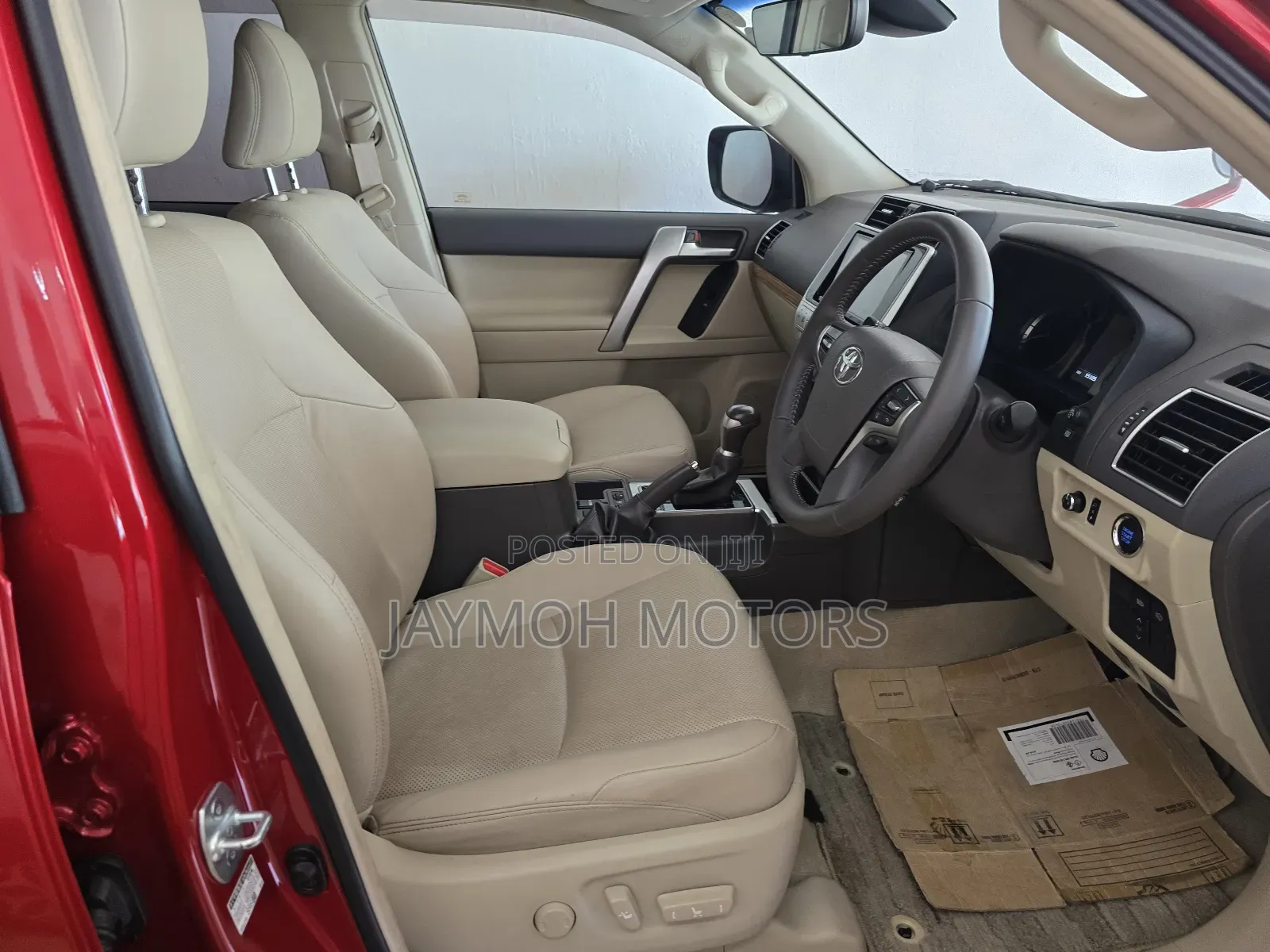 Toyota Land Cruiser Prado 2019 Red