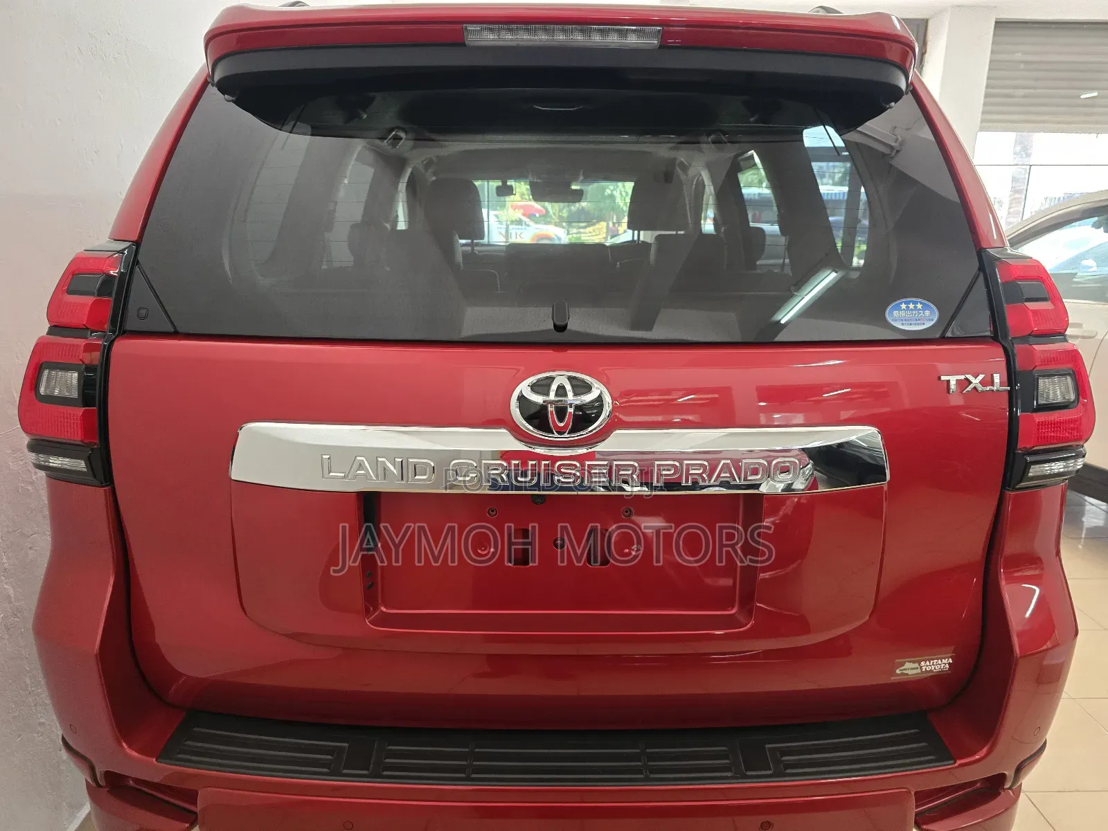 Toyota Land Cruiser Prado 2019 Red