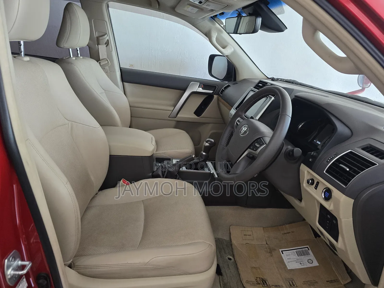 Toyota Land Cruiser Prado 2019 Red