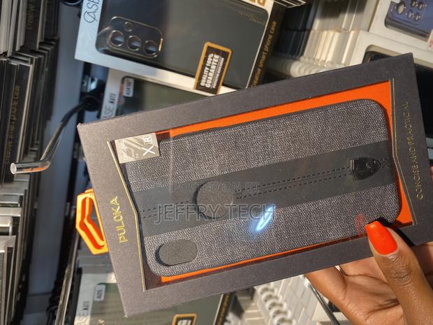 Puloka iPhone Xr Pu Leather Back Case Cover With Logocut - thumbnail 3