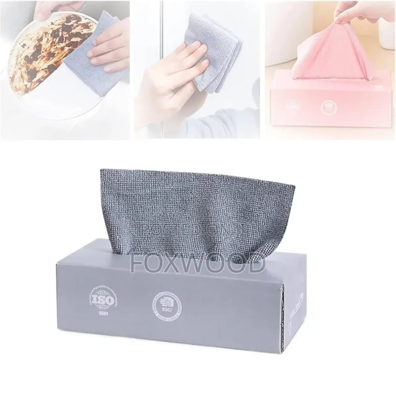 Microfibre Wiping Towels 20pc