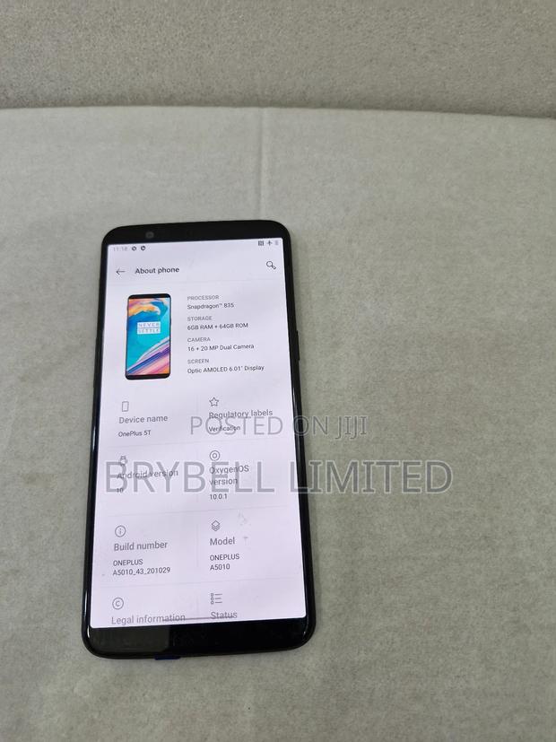 OnePlus 5T 64 GB Gray - thumbnail 3