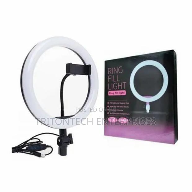 10 Inch Ringlight With Tripod Stand