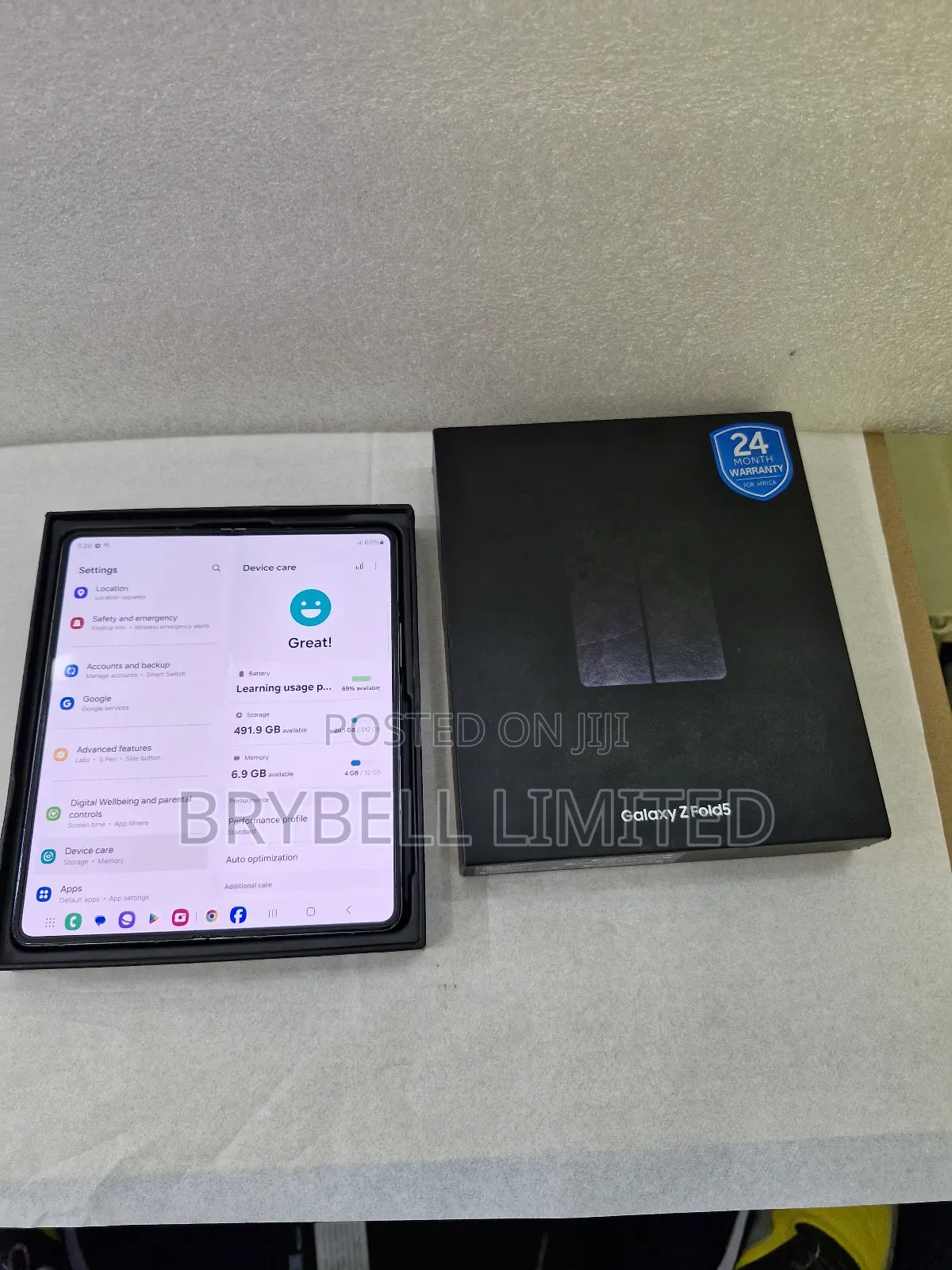 Samsung Galaxy Z Fold 5 512 GB Blue