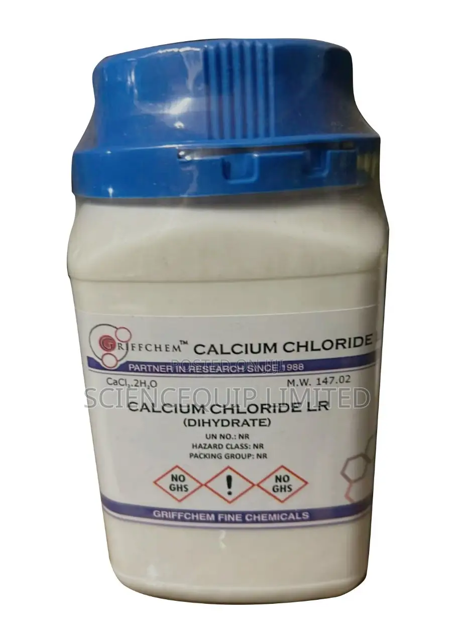 Calcium Chloride Dihydrate 500g Lr Griffchem