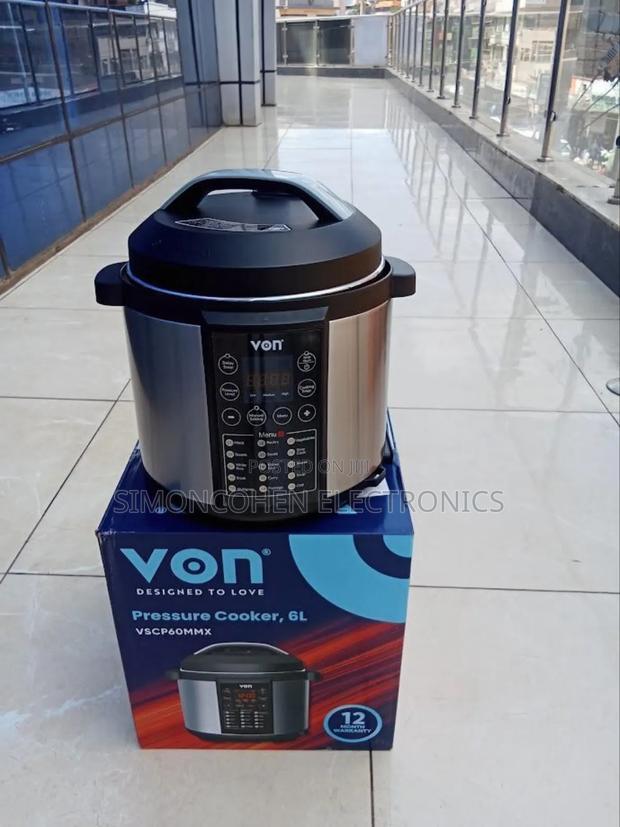 6l Von Pressure Cooker