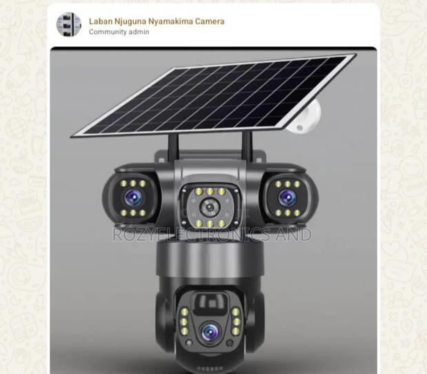 Tz3 Solar 4g Tripple Camera CCTV - main view