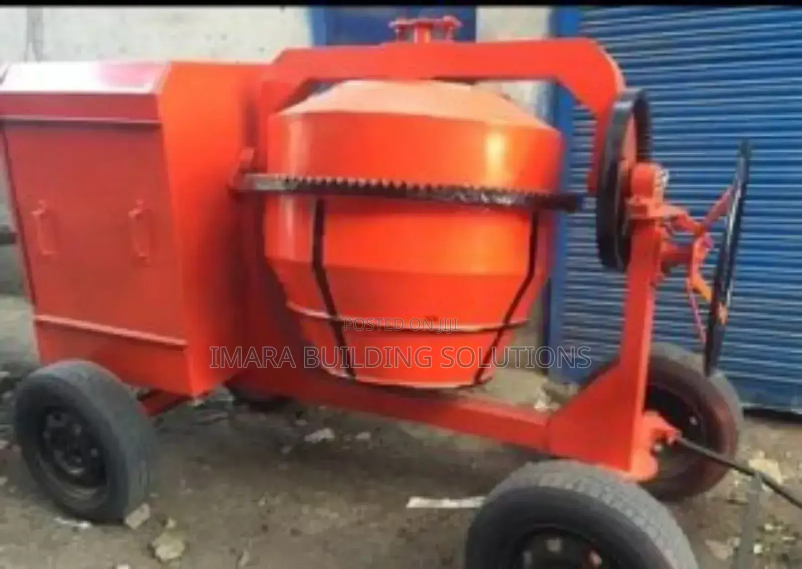 Indian 500l Concrete Mixer – High-torque Motor With Precision Gearbox