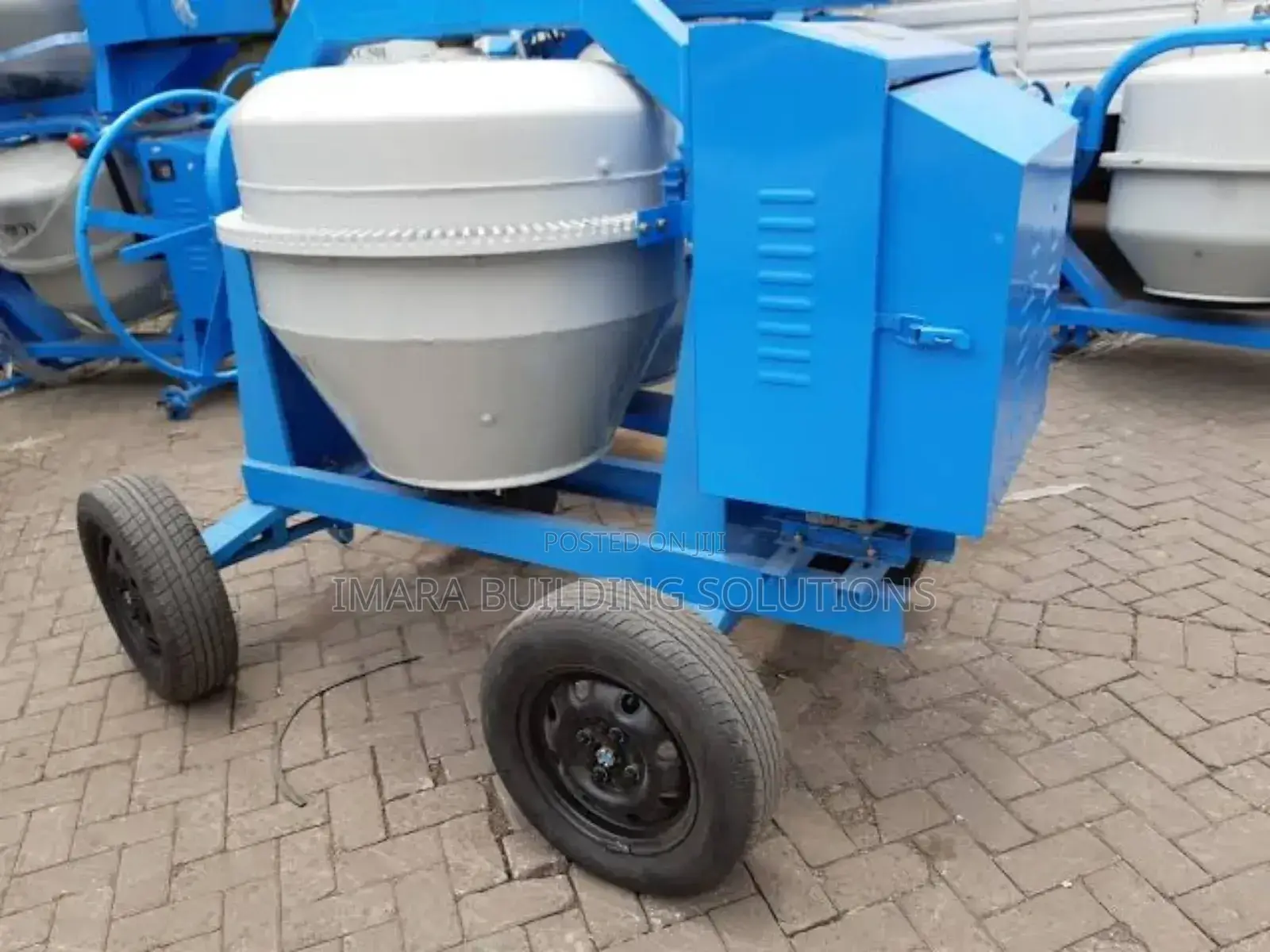 Aico 400l Concrete Mixer – Built For Mobility And Tough Terrain .