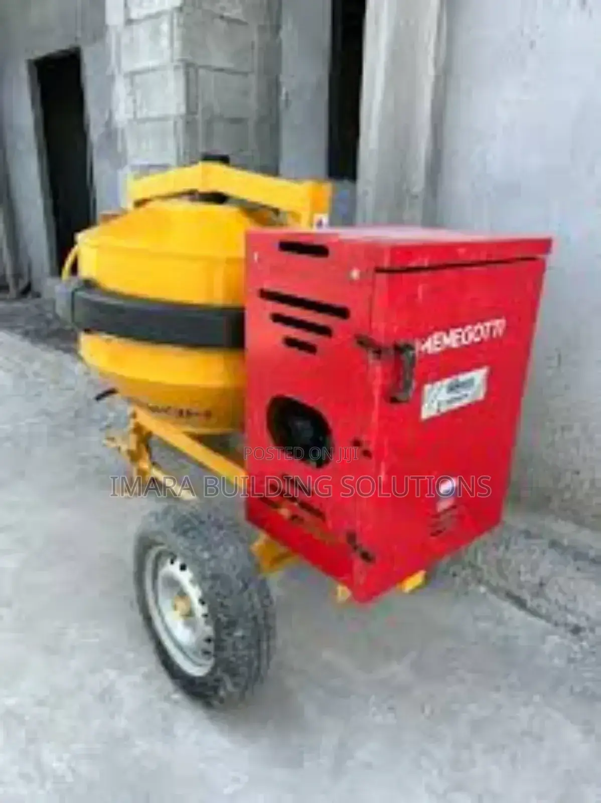 Menegotti 400l Concrete Mixer – High Output, Low Maintenance