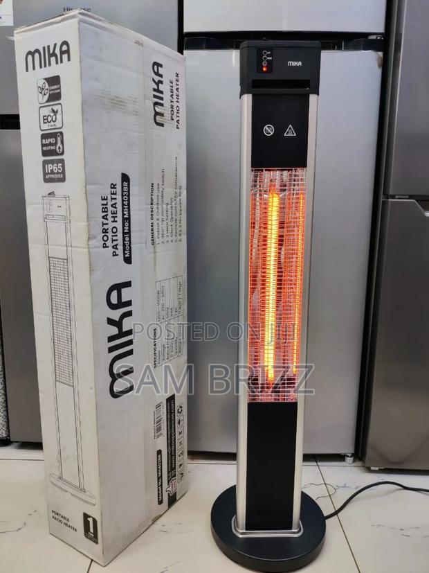 *Mika Portable Patio Heater, Indoor and Outdoor Use - main view