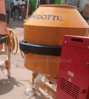 Menegotti 400l Concrete Mixer – Mobility and Stability in One Machine