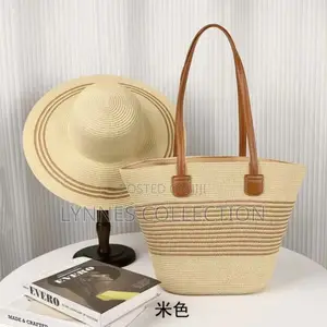 Lady Boss Kiondo Sets , Sets Different Colours With Matching Sun Hat