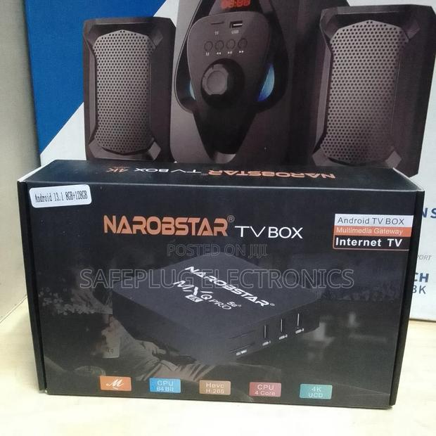 Tv Box 8gb+128gb Android Narobstar Android Box - thumbnail 3