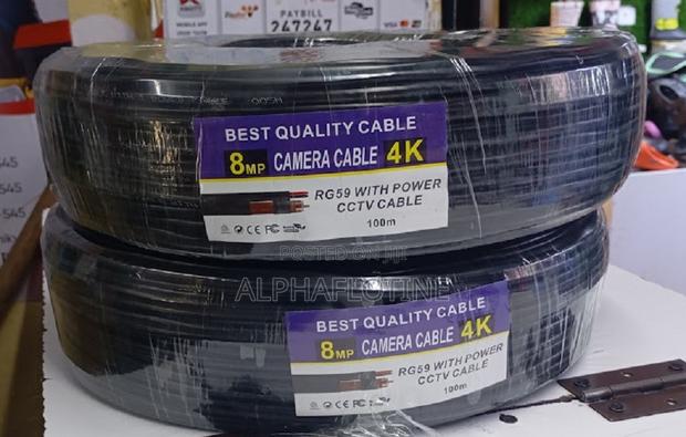 Rg59 Cable With Power 100m(Cctv Cable) - main view