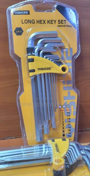 9pcs Hex Key Set / Long Hex Key - thumbnail 2