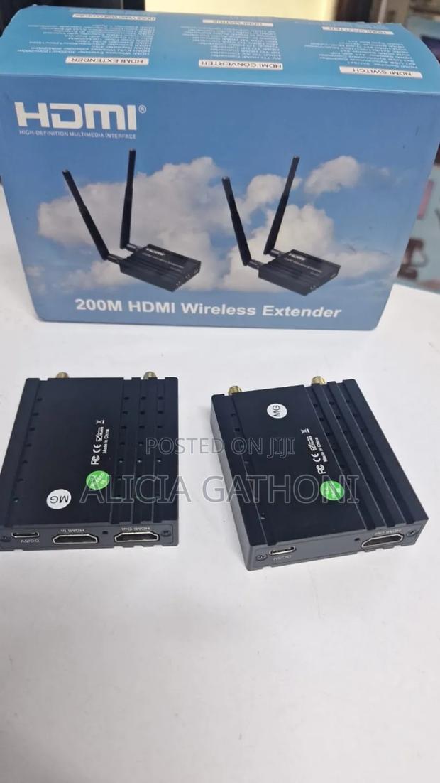200mtrs Wireless Hdmi Extender With Receiver and Transmitter