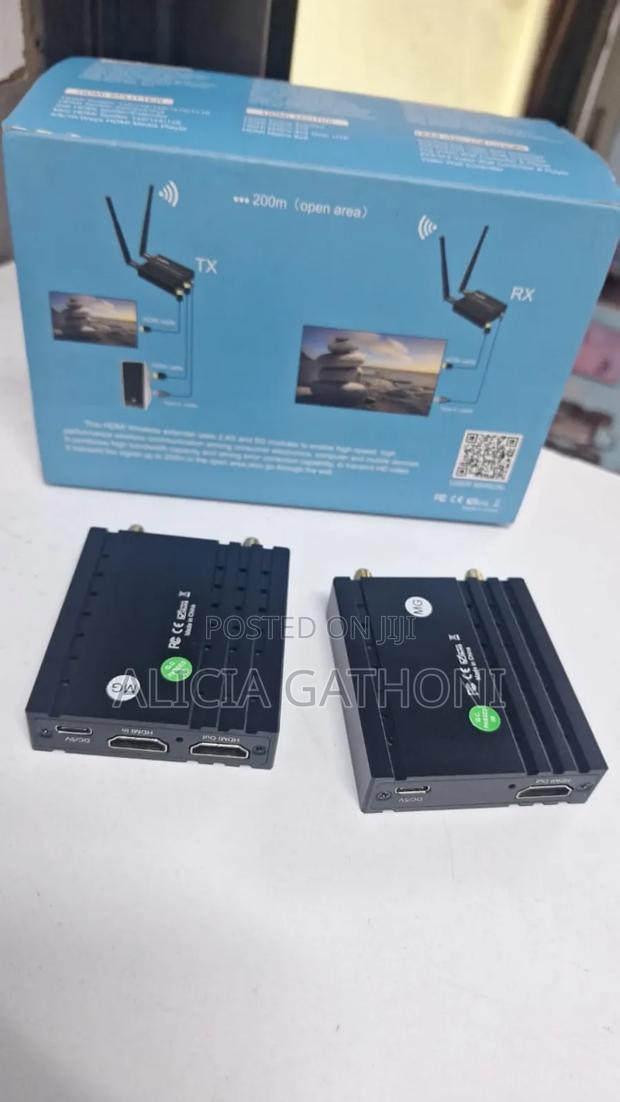 200mtrs Wireless Hdmi Extender With Receiver and Transmitter - thumbnail 2