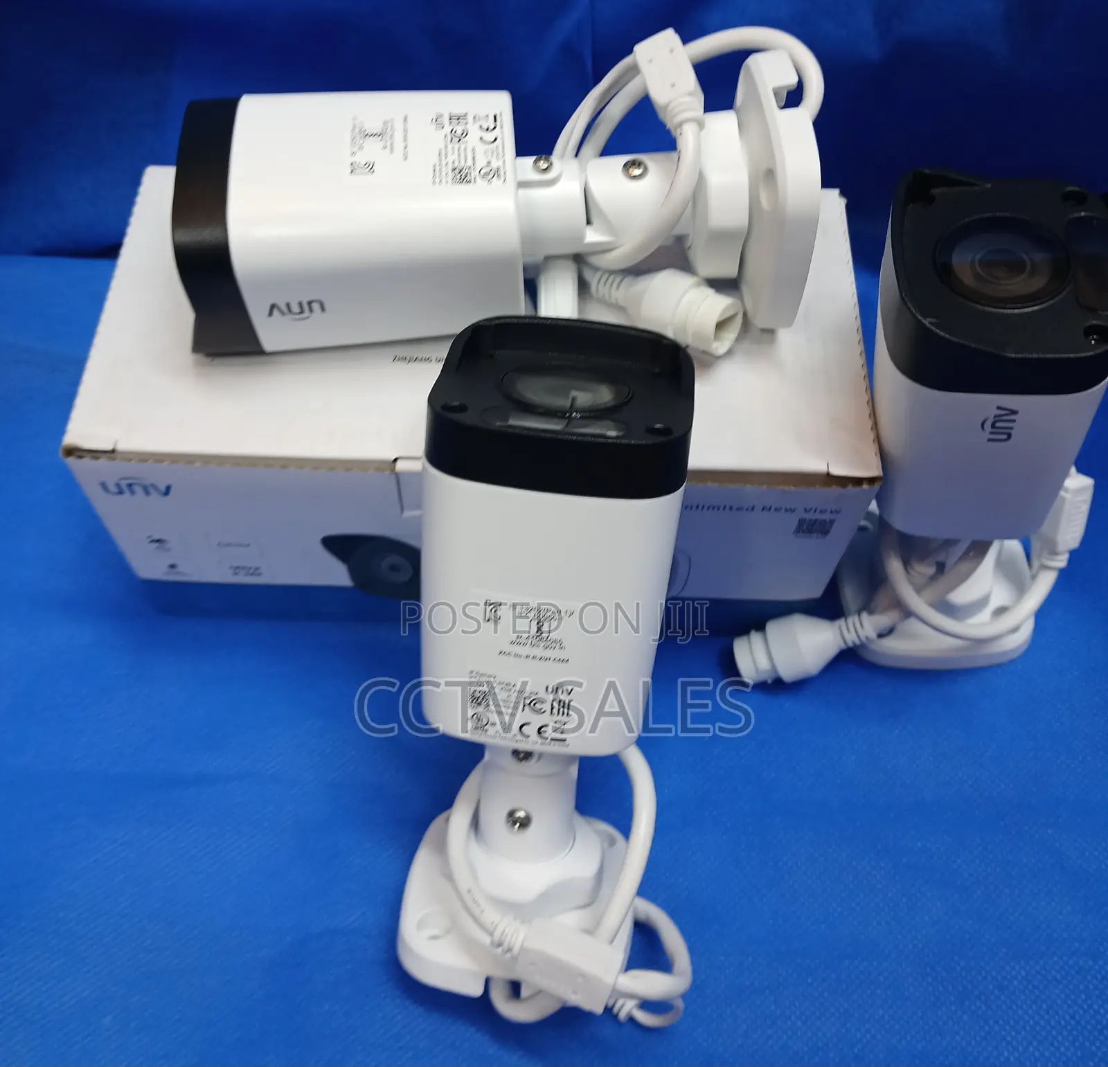 Wired East to Install Outdoor Uniview Bullet CCTV 2mp Audio Camera