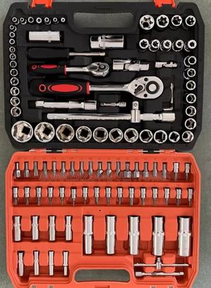 108 Pc Toolbox / Socket Wrench Set - thumbnail 2