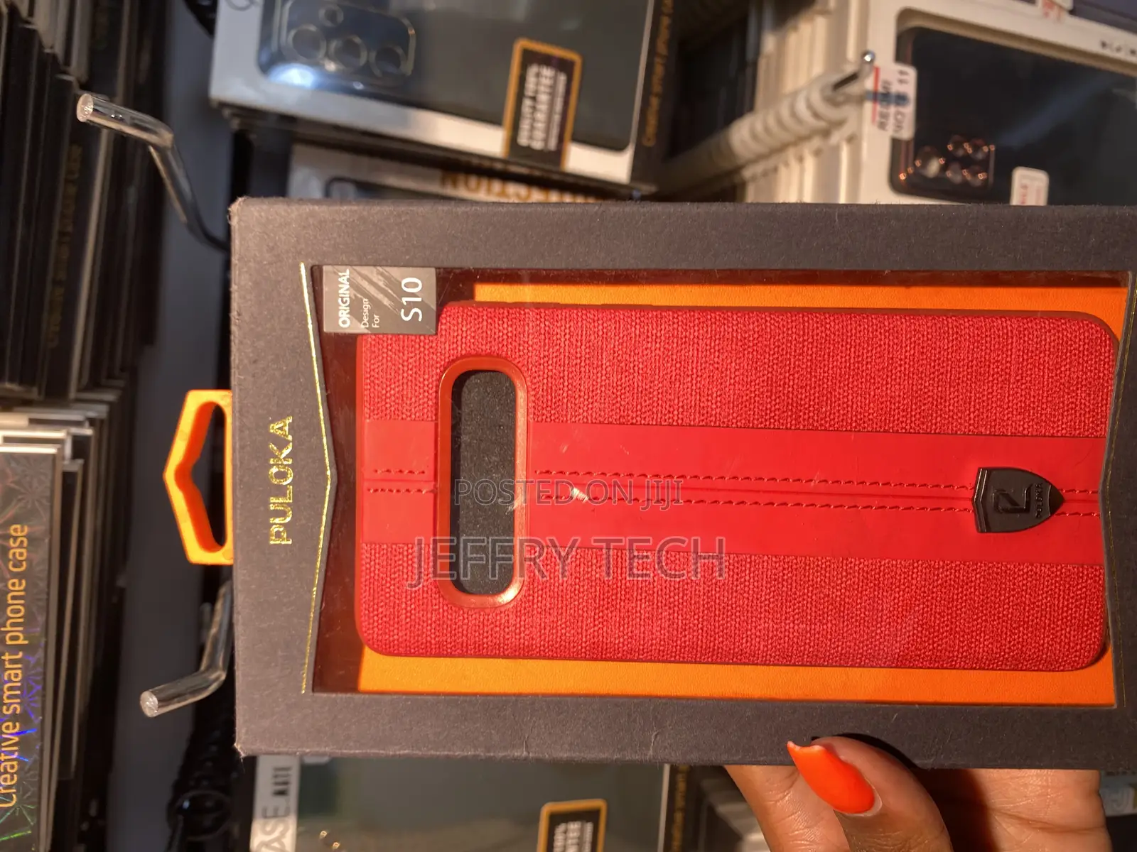 Puloka Wailler Back Case for Samsung Galaxy S10