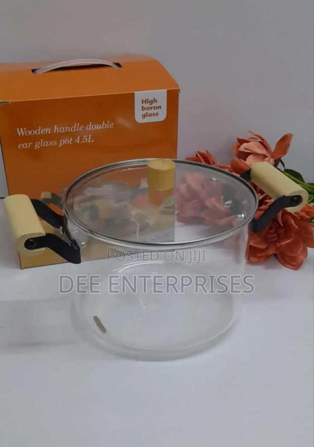 Borosilicate Cooking Pot - main view